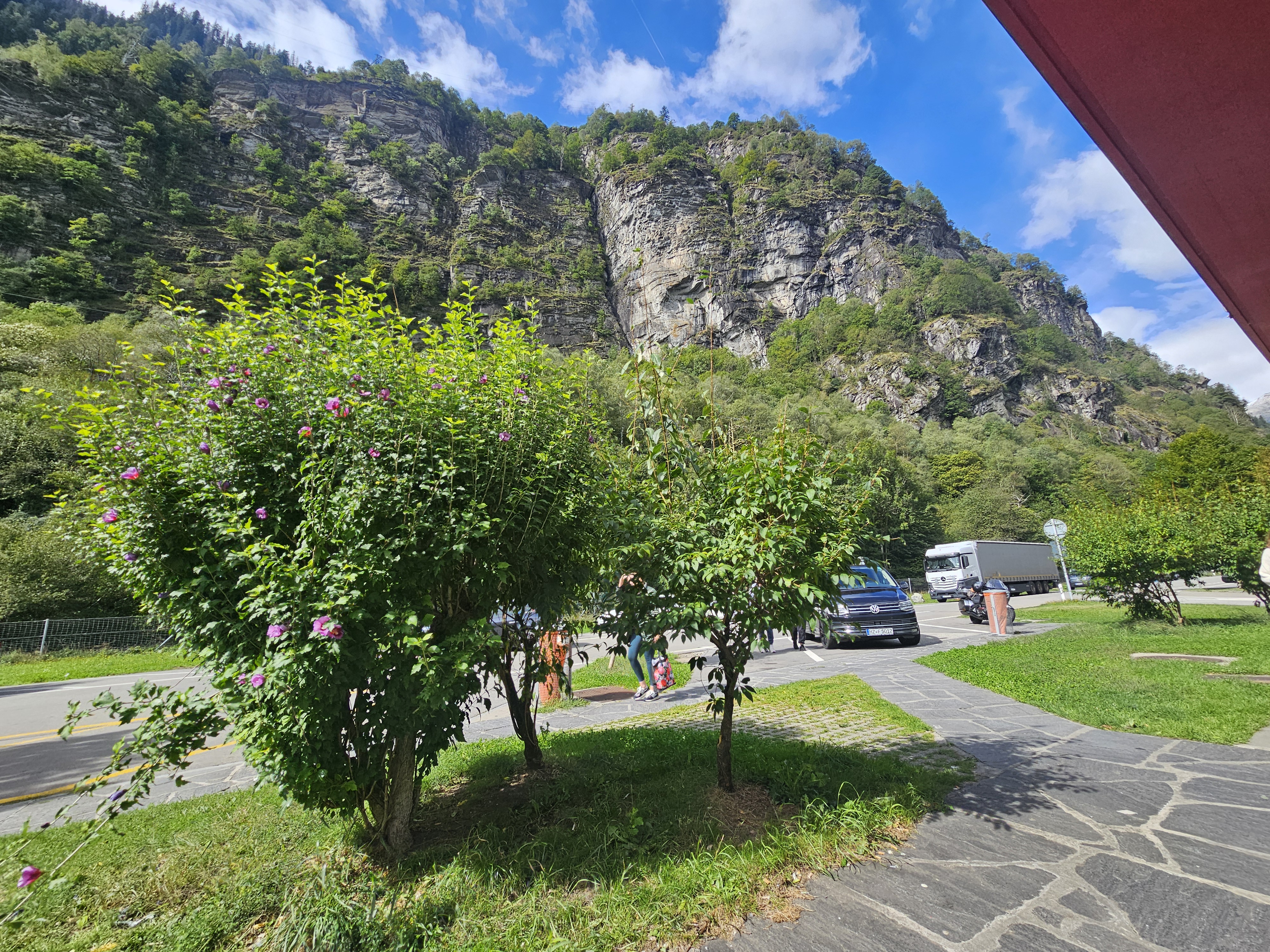 Erste Pause nachm Gotthard